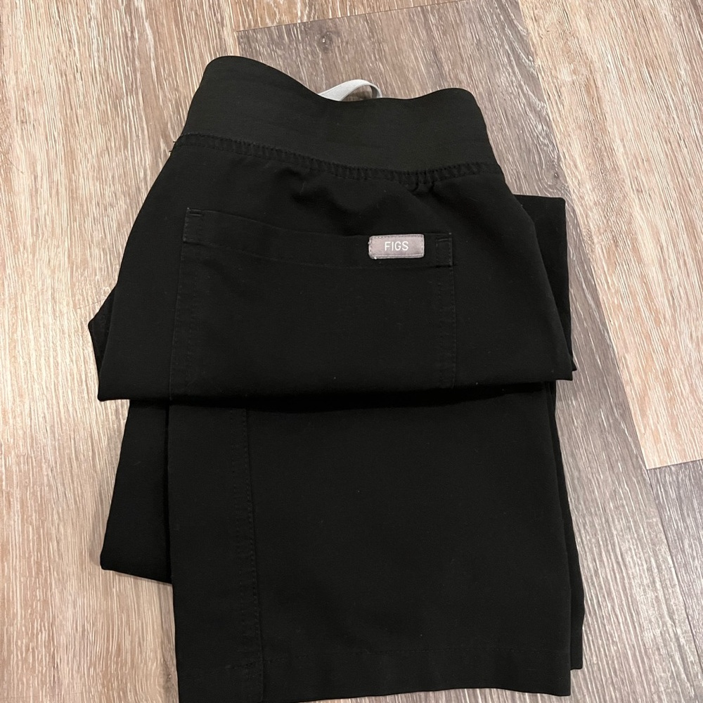 Figs Livingston scrub pants XS black
